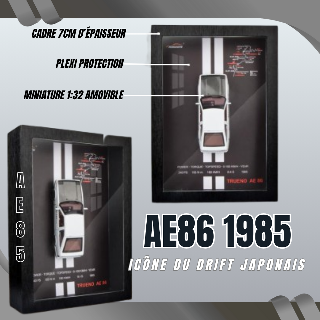 Cadre-voiture-3D-AE86_1985-tableaudecoration