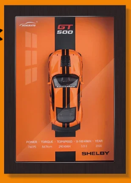 Cadre-voiture-3D-shelby-tableaudecoration