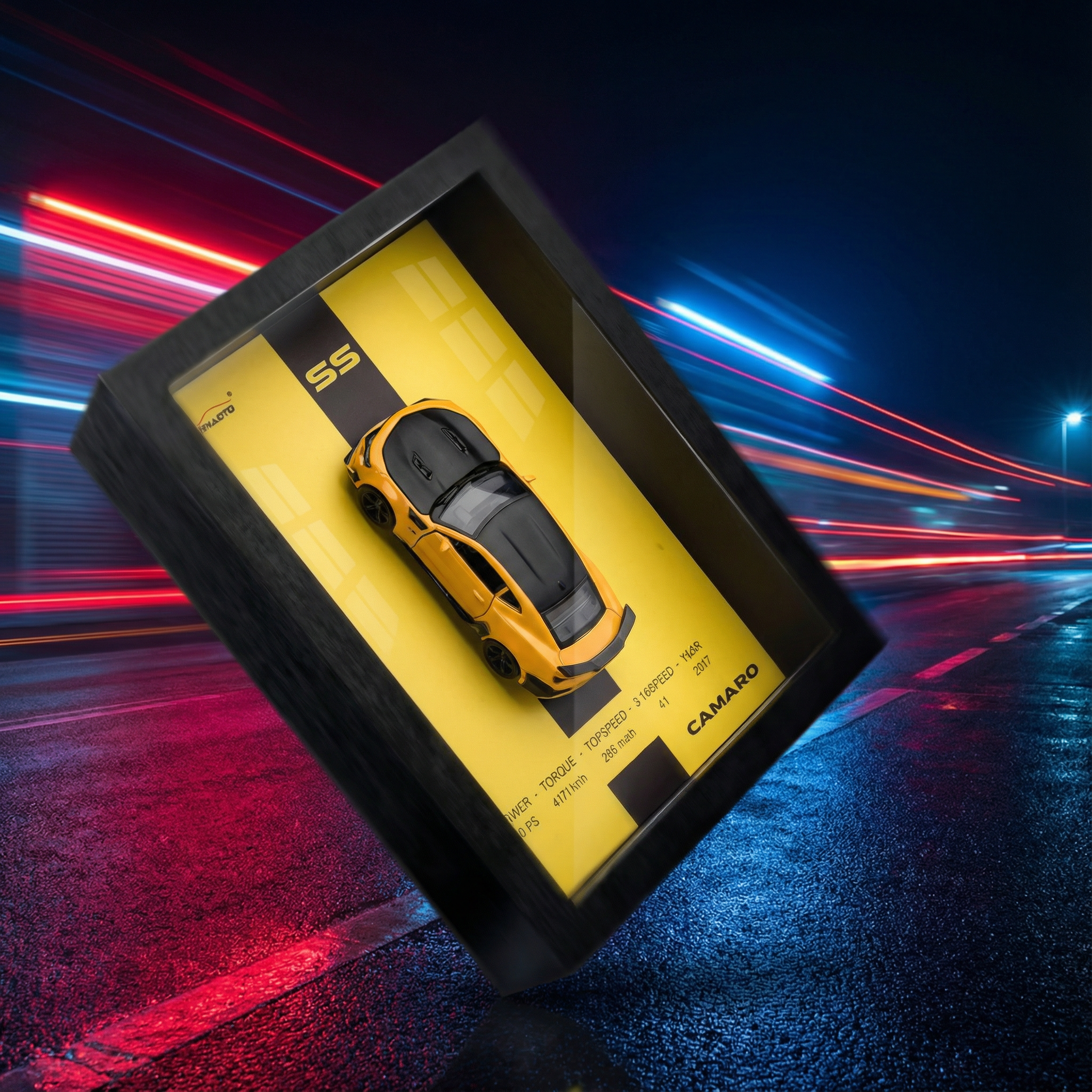 Cadre Décoration Murale - Camaro 2017 – Muscle Car à l’état pur