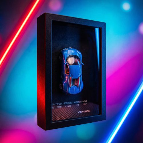 Cadre Décoration Murale - Bugatti Veyron 2017 – L’élégance extrême